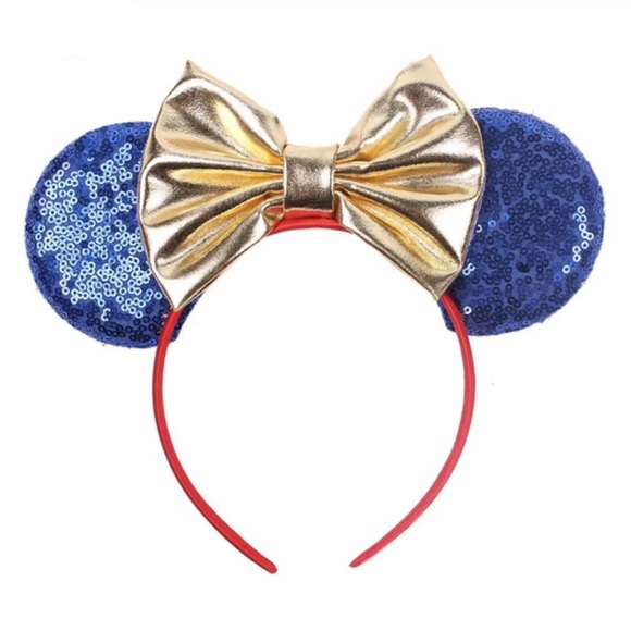 Accessories - Minnie Mouse Wonder Woman Sequin Headband with Bow